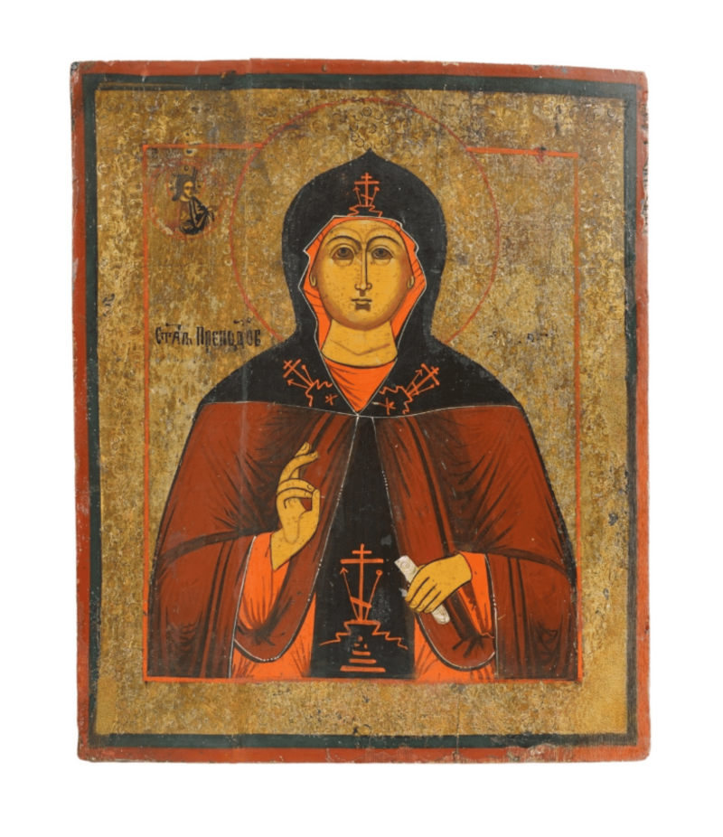 Santa Marina, venerata come martire e asceta, incarna la forza interiore e la devozione alla fede. La sua storia di sacrificio e coraggio continua a ispirare milioni di persone in tutto il mondo. Le sue icone sono simboli di speranza e resilienza, invitando i fedeli a trovare conforto e guida nelle loro sfide quotidiane.