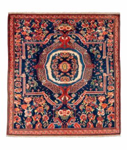 Tappeto orientale Baku, caratterizzato da dettagliati motivi geometrici e una ricca gamma di colori, che riflette l'antica maestria tessile di questa regione. Perfetto per aggiungere eleganza e un tocco di storia a qualsiasi spazio della casa.