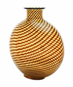 Vaso ambra a canne