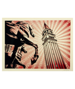 ST. MARKS HORSES — OBEY (SHEPARD FAIREY)