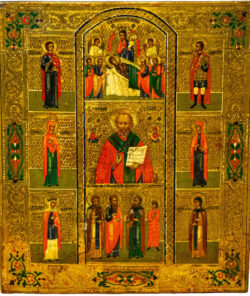 SAN NICOLA CON SANTI