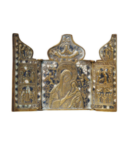 TRITTICO CON MADRE DI DIO DELLA PASSIONE