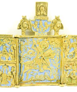 TRITTICO DI SAN GIORGIO CON FESTE