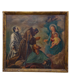 ADORAZIONE DELLA VERGINE CON BAMBINO